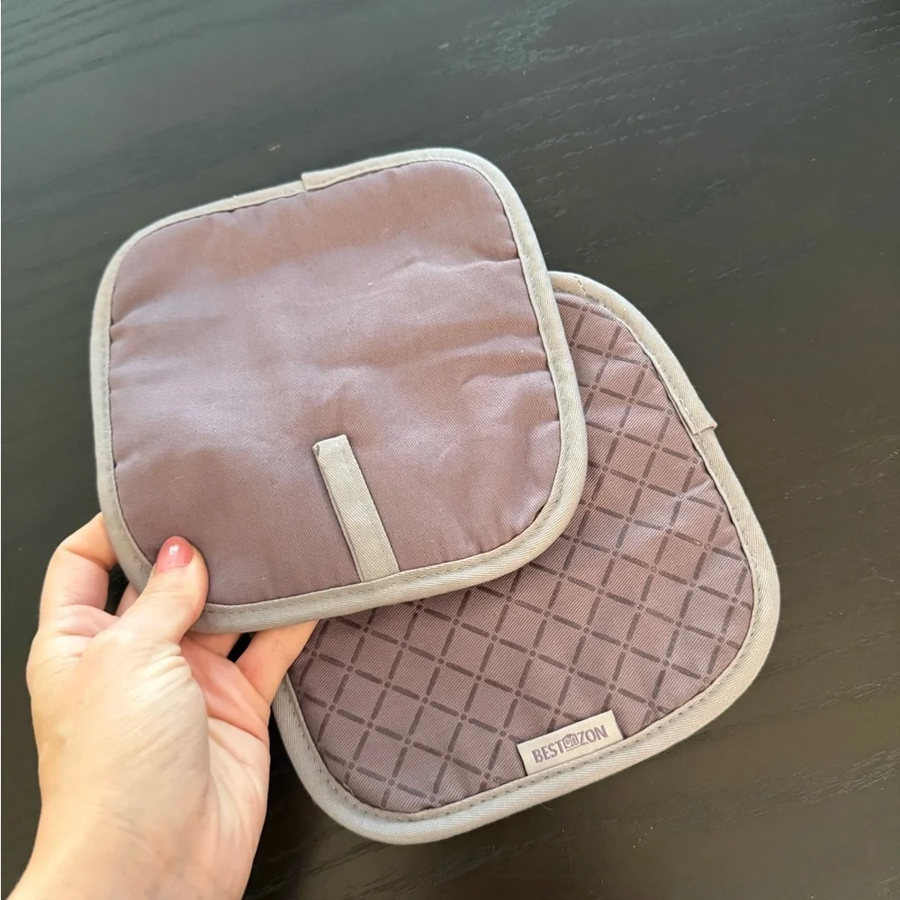 ☀️🌴Williams Sonoma Quilted Pot Holders